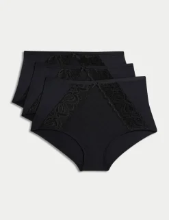 3pk Amelia Lace Full Briefs