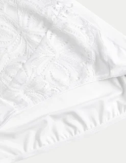 3pk Amelia Lace High Leg Knickers