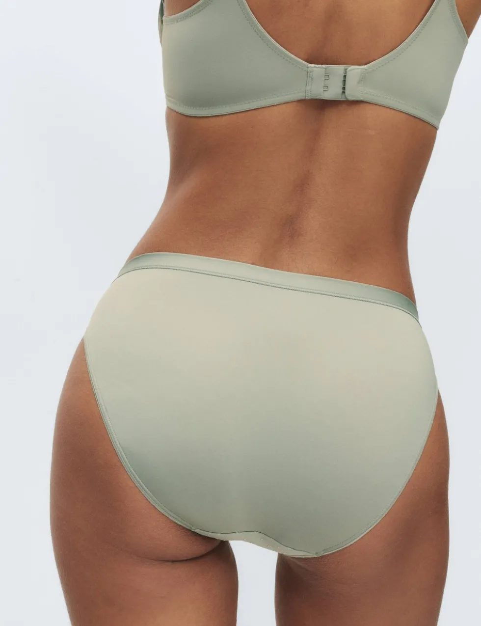 3pk Amelia Lace High Leg Knickers