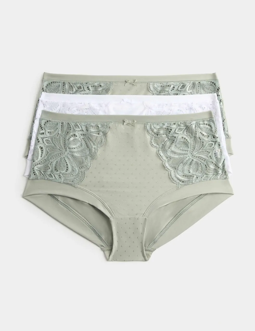 3pk Amelia Lace High Rise Shorts