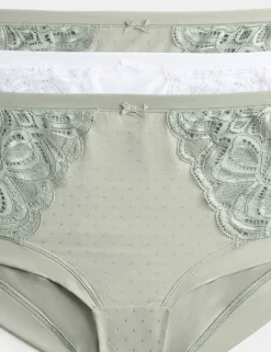 3pk Amelia Lace High Rise Shorts