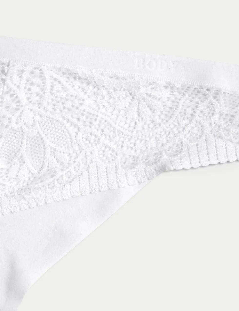 3pk Body Soft™ Lace Thongs
