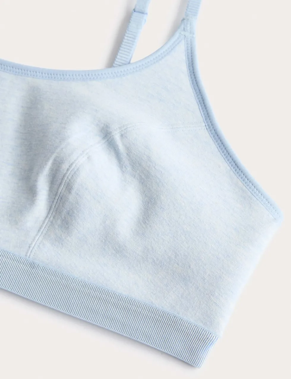 2pk Cotton First Bra Crop Tops