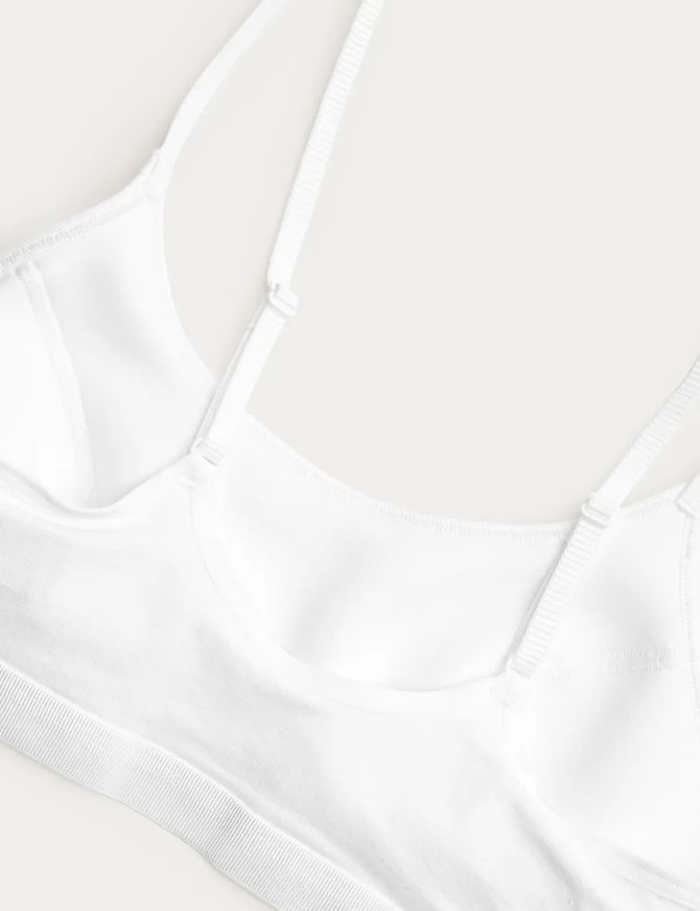 2pk Cotton First Bra Crop Tops