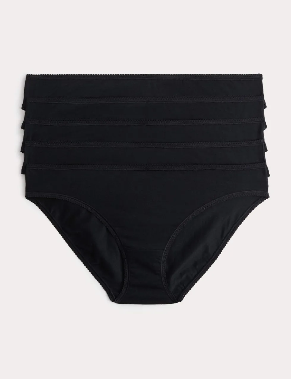 5pk Cotton Lycra® Bikini Knickers