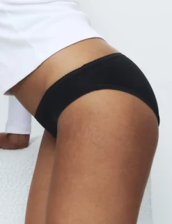 5pk Cotton Lycra® Bikini Knickers