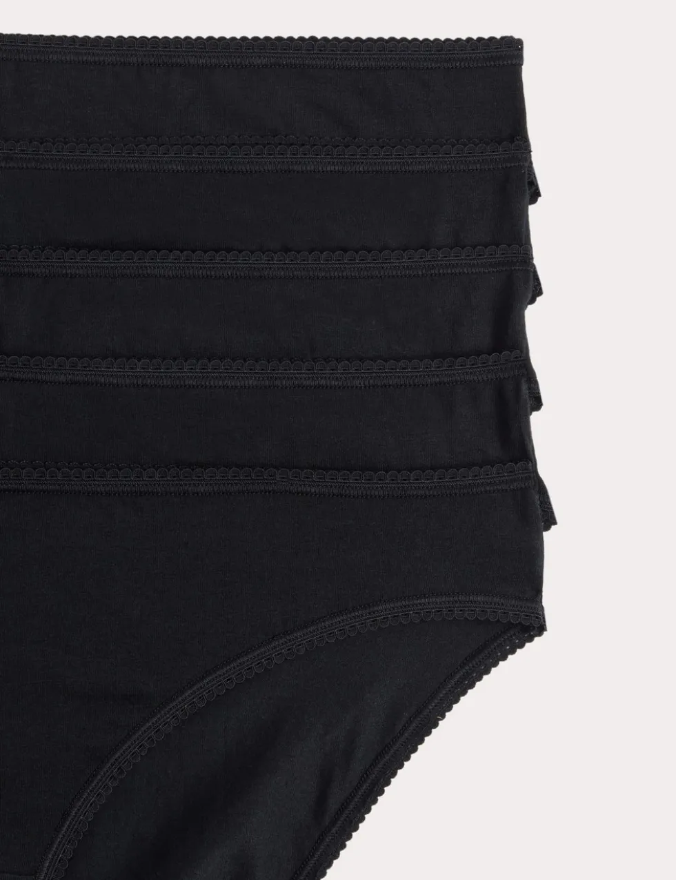 5pk Cotton Lycra® Bikini Knickers