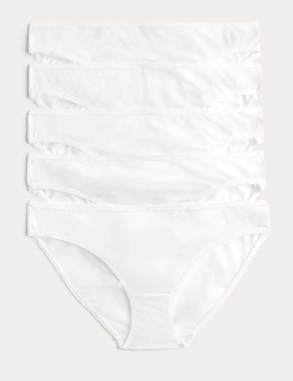 5pk Cotton Lycra® Bikini Knickers