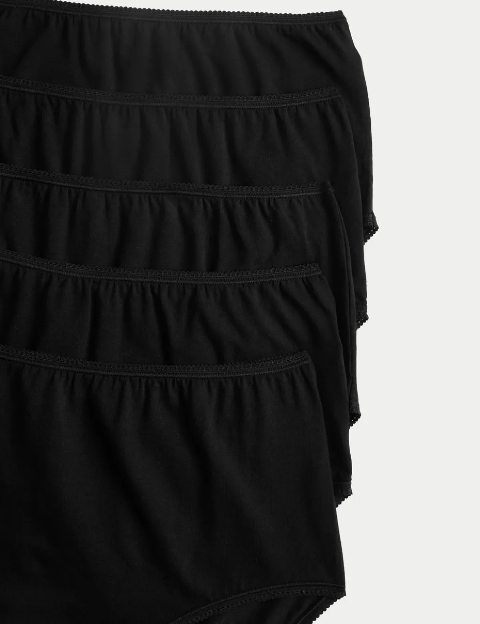5pk Cotton Lycra® Full Briefs