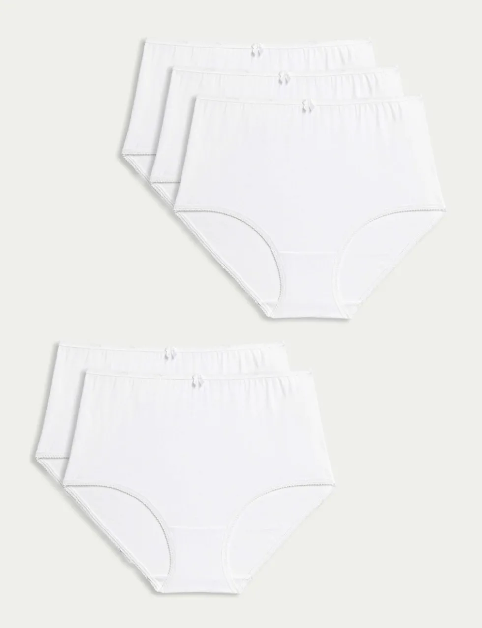 5pk Cotton Lycra® Full Briefs