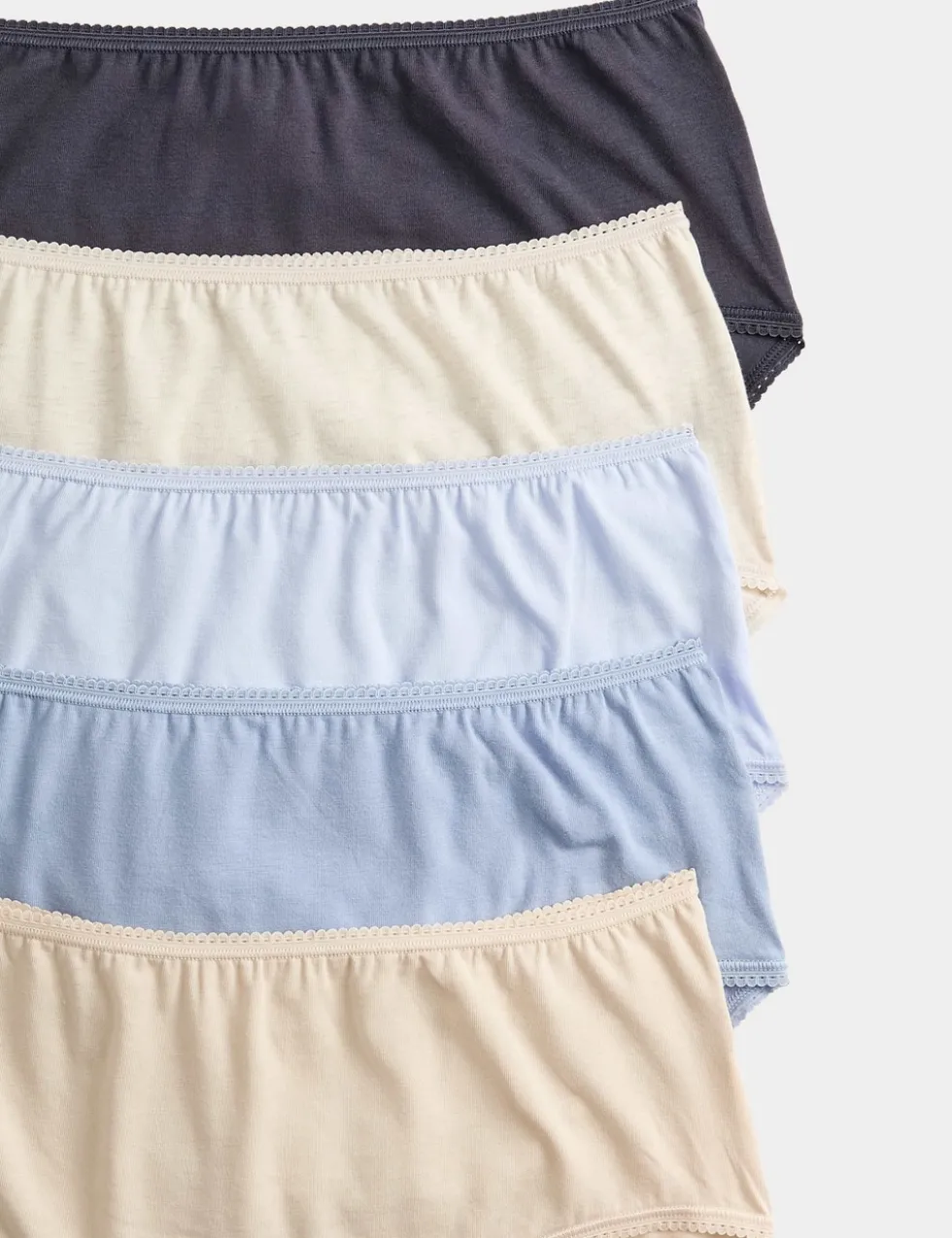 5pk Cotton Lycra® High Rise Shorts