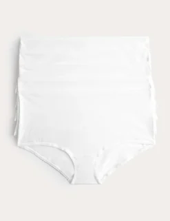 5pk Cotton Lycra® High Rise Shorts