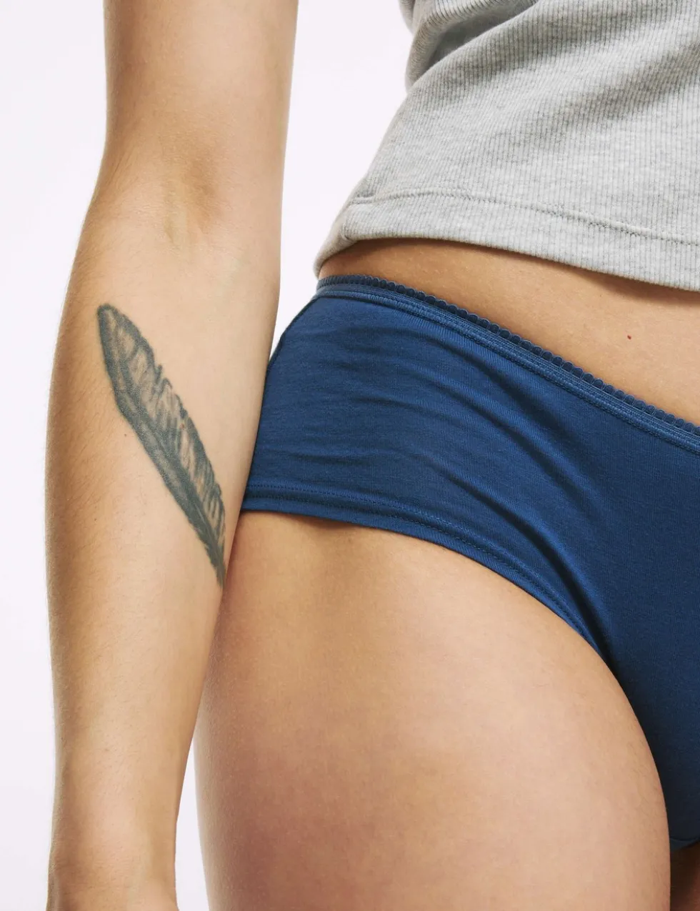 5pk Cotton Lycra™ Printed Low Rise Shorts