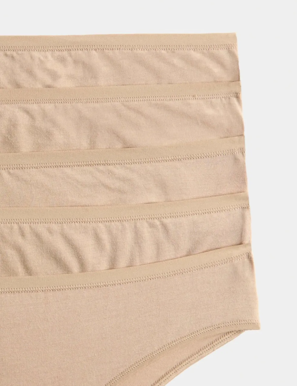 5pk Cotton Modal Brazilian Knickers