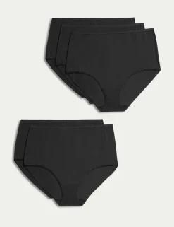 5pk Cotton Modal Rich Full Briefs