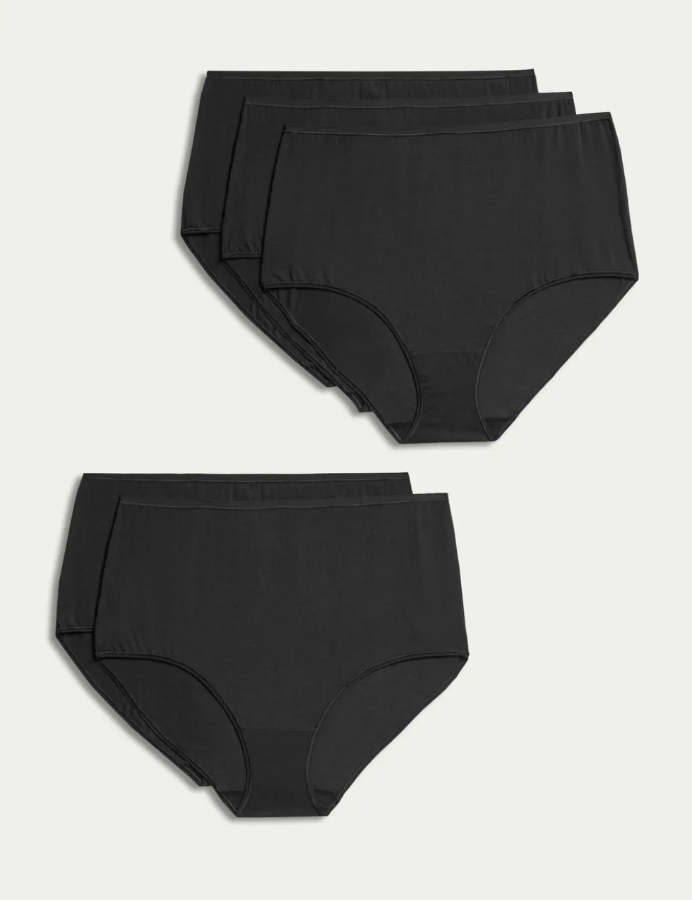 5pk Cotton Modal Rich Full Briefs