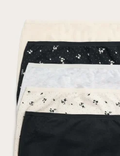 5pk Cotton Modal Rich Full Briefs