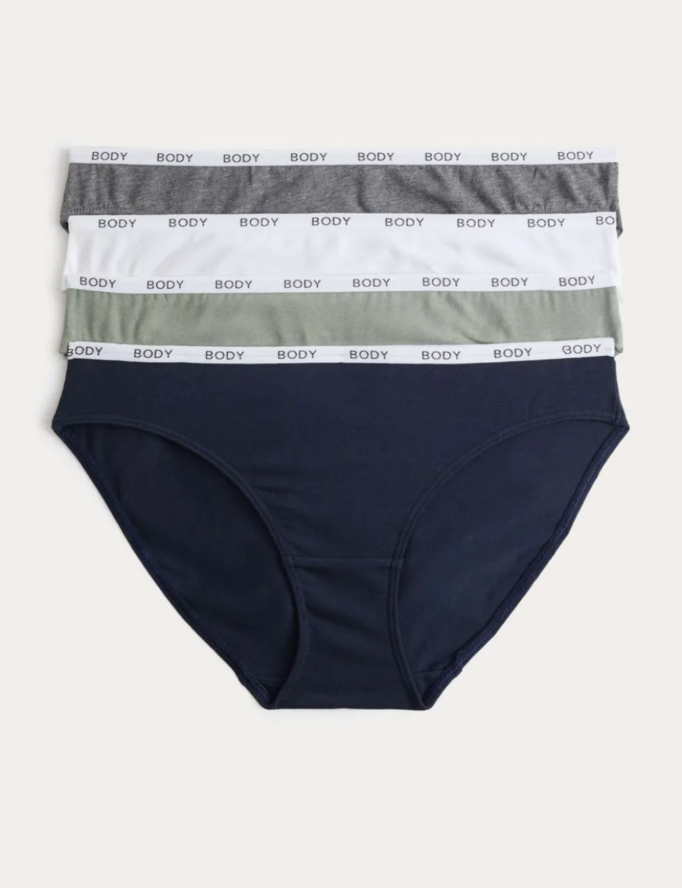 4pk Cotton Rich Bikini Knickers