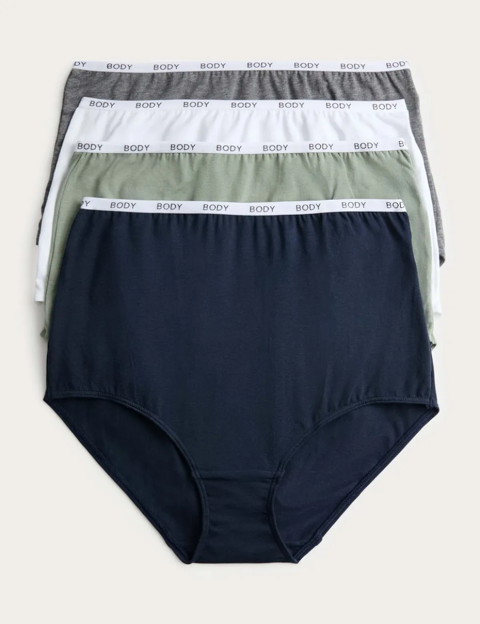 4pk Cotton Rich Full Briefs