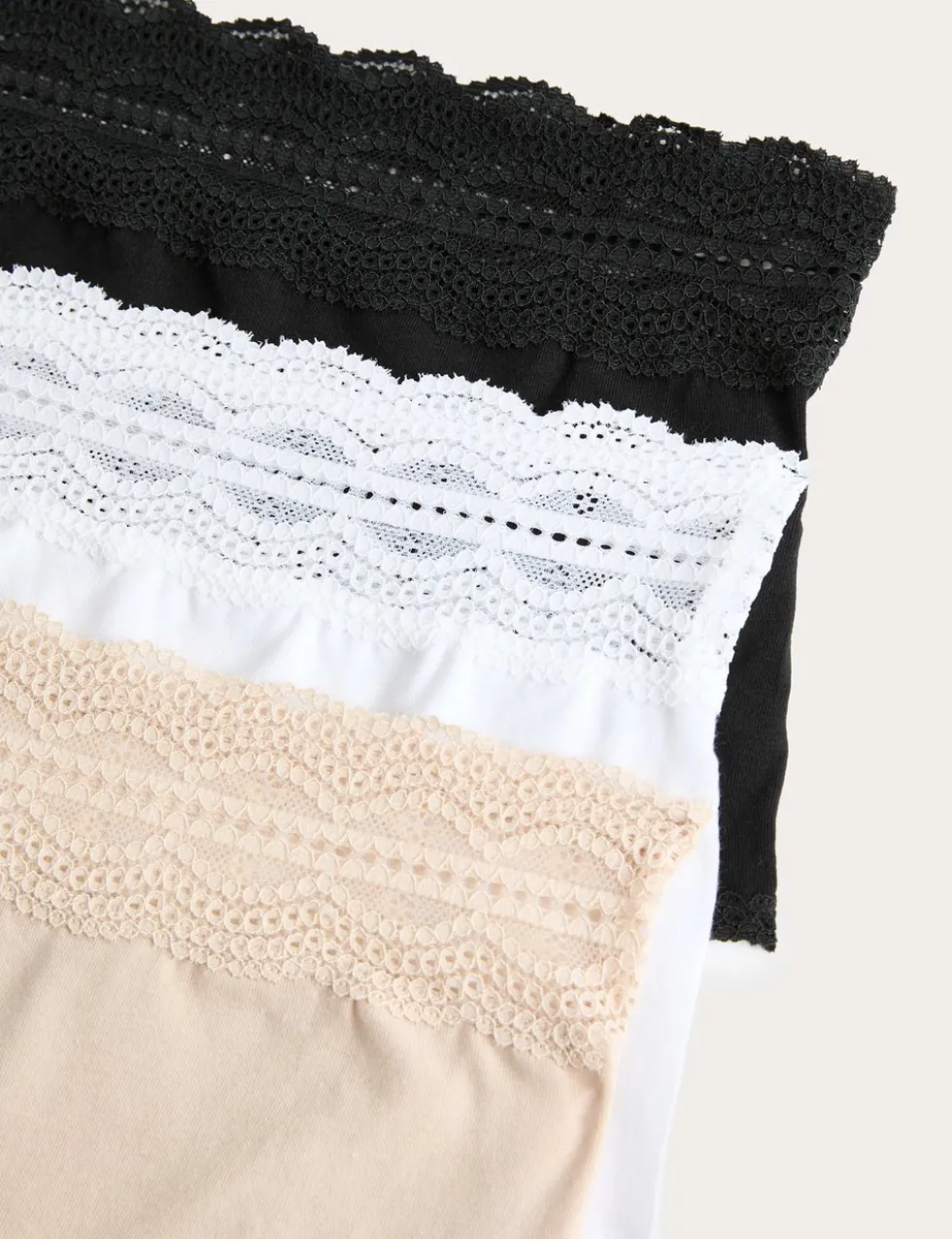 3pk Cotton Rich High Rise Shorts