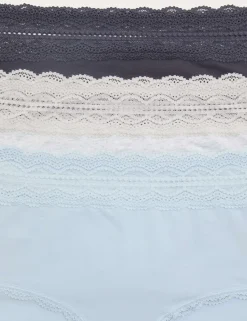 3pk Cotton Rich High Rise Shorts