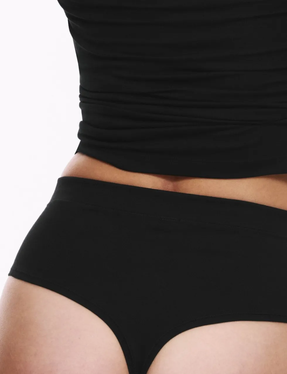 3pk Cotton Rich High Waisted Stoma Thongs