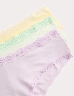 3pk Cotton Rich Hipster Knickers