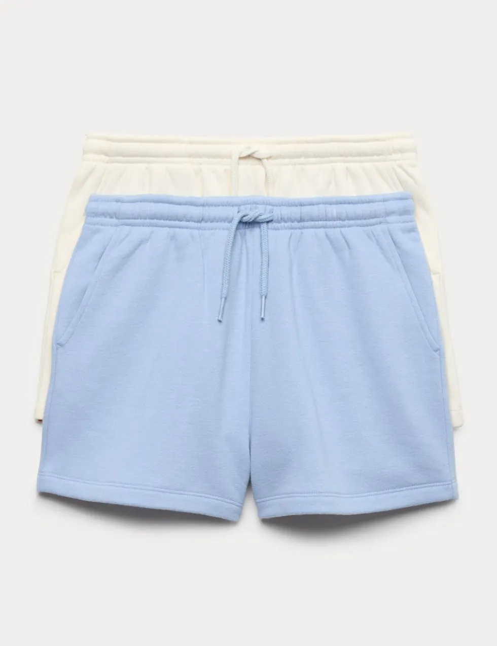 2pk Cotton Rich Jogger Shorts (6-16 Yrs)