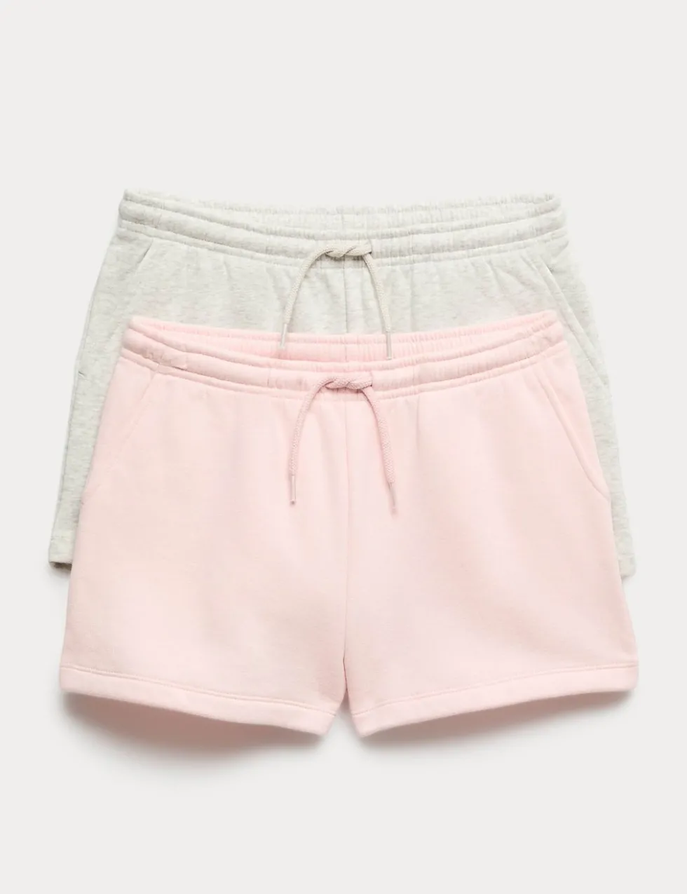 2pk Cotton Rich Jogger Shorts (6-16 Yrs)