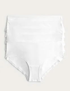 5pk Cotton Rich Lycra® Low Rise Shorts