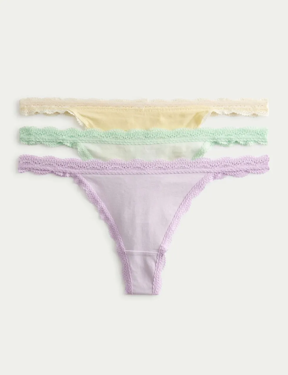 3pk Cotton Rich Tanga Thongs