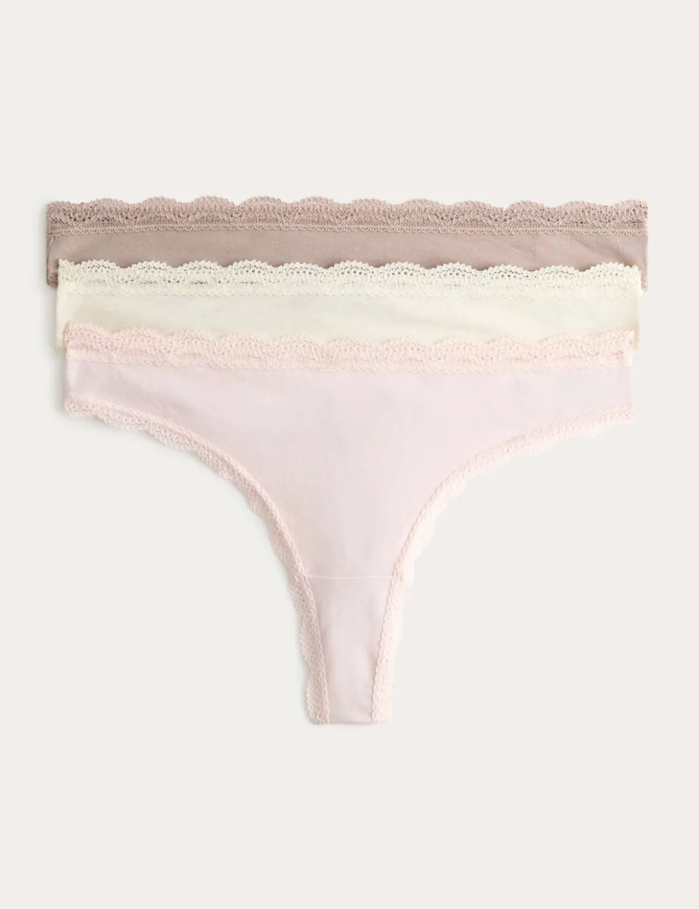 3pk Cotton Rich Thongs