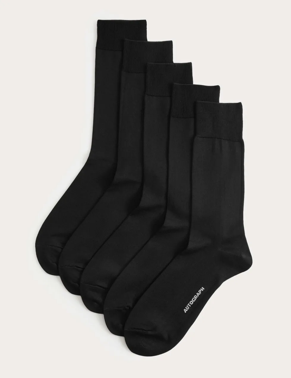 5pk Egyptian Cotton Rich Socks