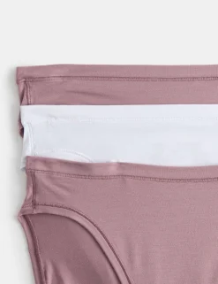 3pk Flexifit™ Modal High Leg Knickers