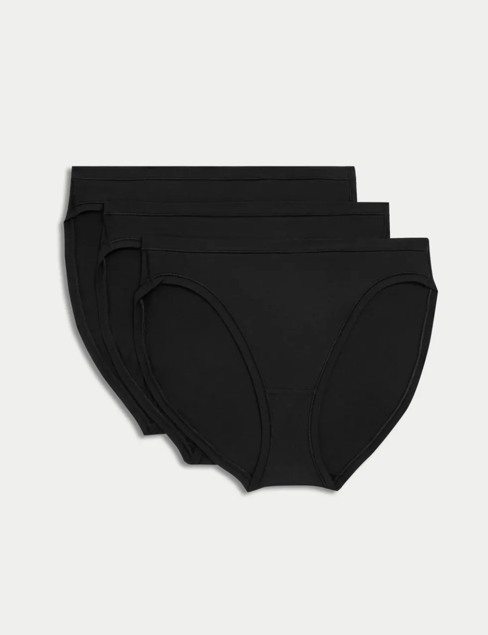 3pk Flexifit™ Modal High Leg Knickers