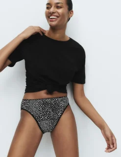 3pk Heavy Absorbency Period High Leg Knickers