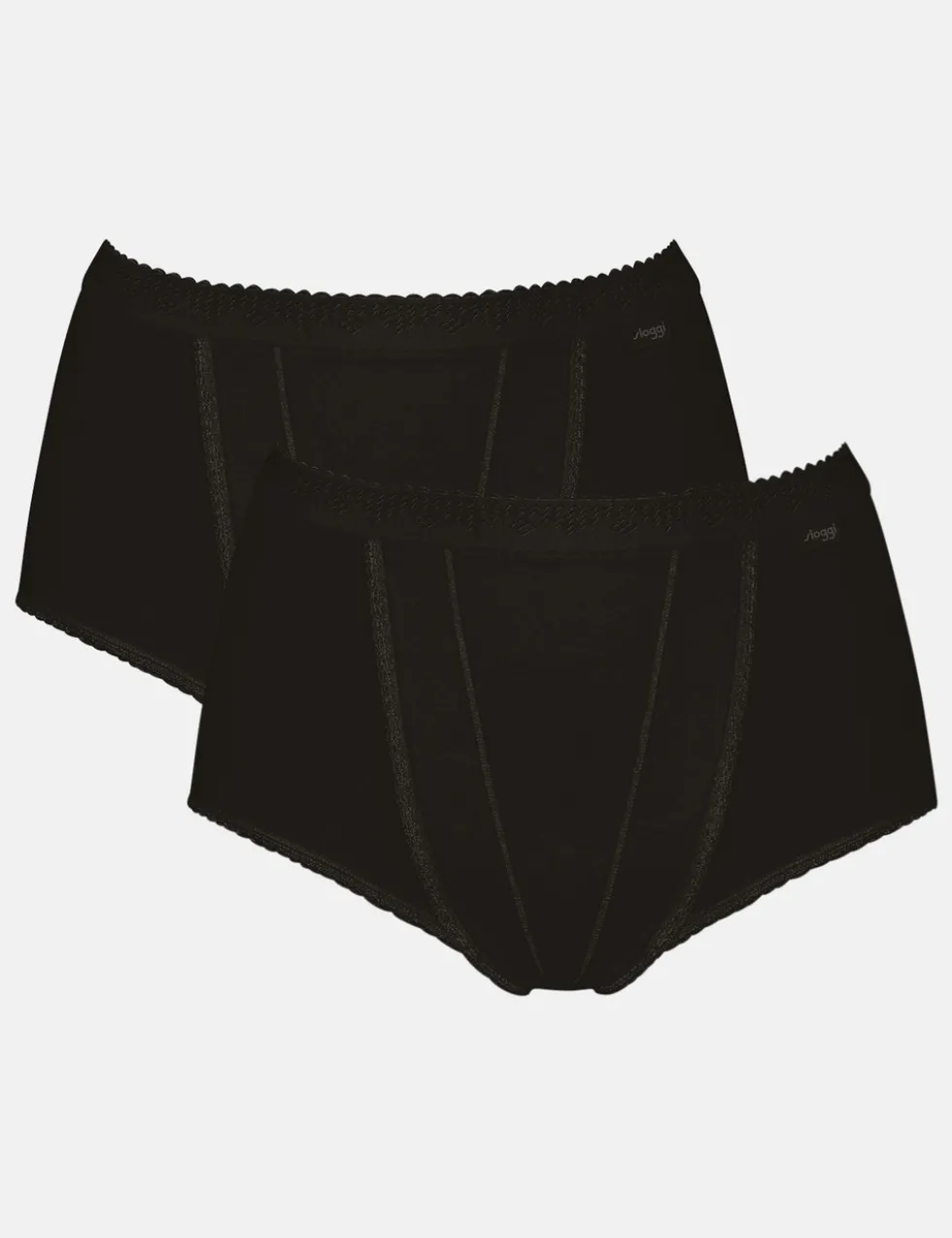 2pk High Waisted Control Maxi Full Briefs