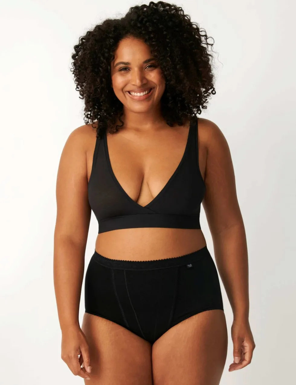2pk High Waisted Control Maxi Full Briefs