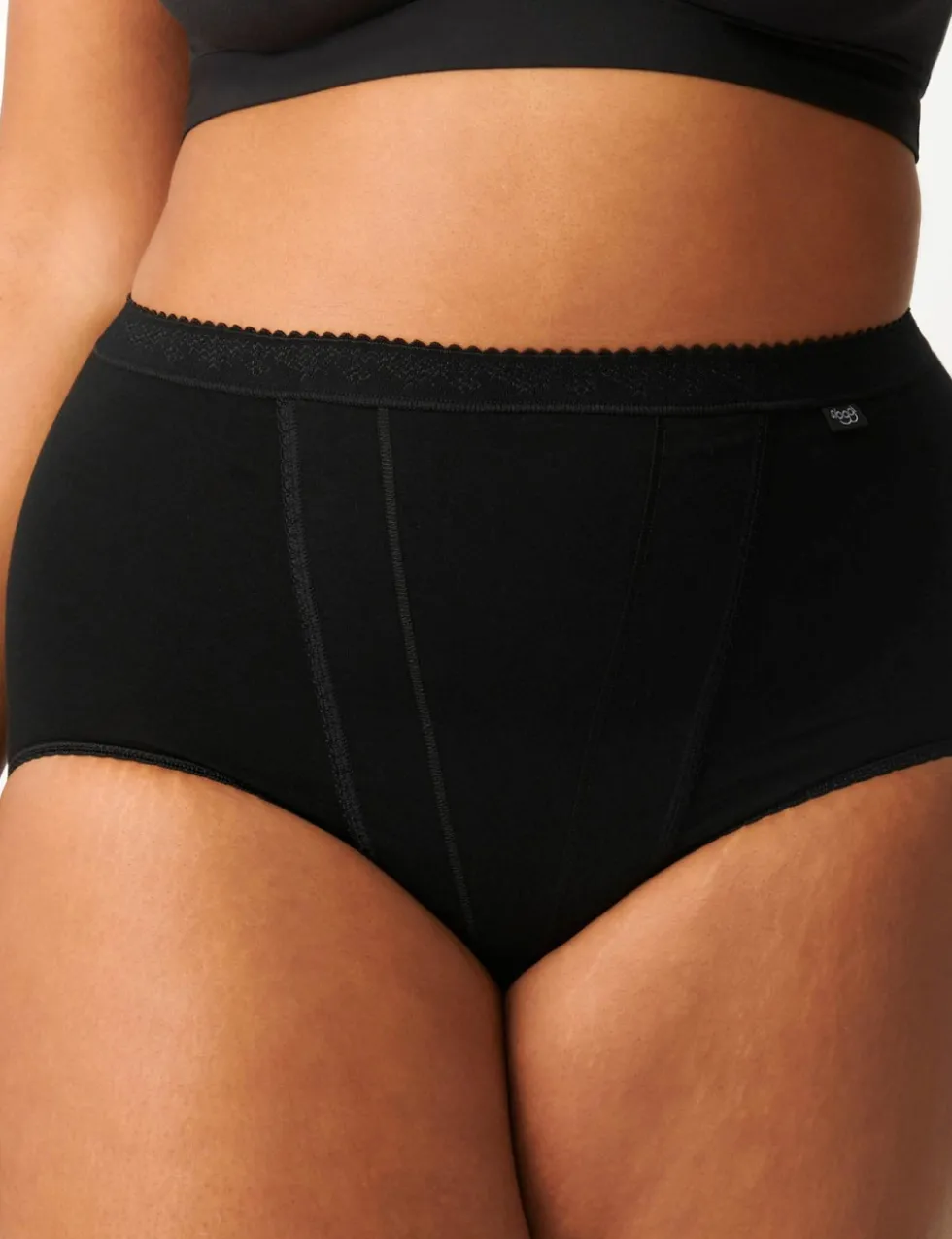 2pk High Waisted Control Maxi Full Briefs
