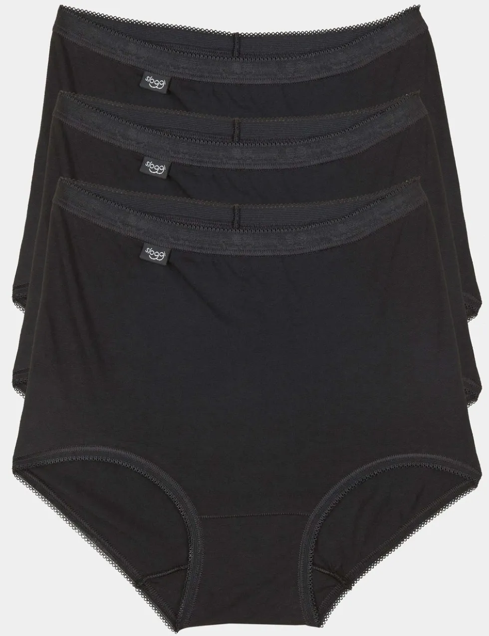 3pk High Waisted Full Briefs