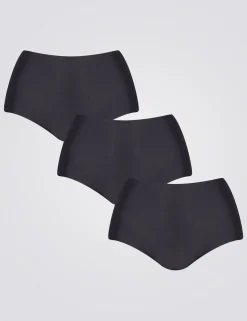 3pk High Waisted Knickers