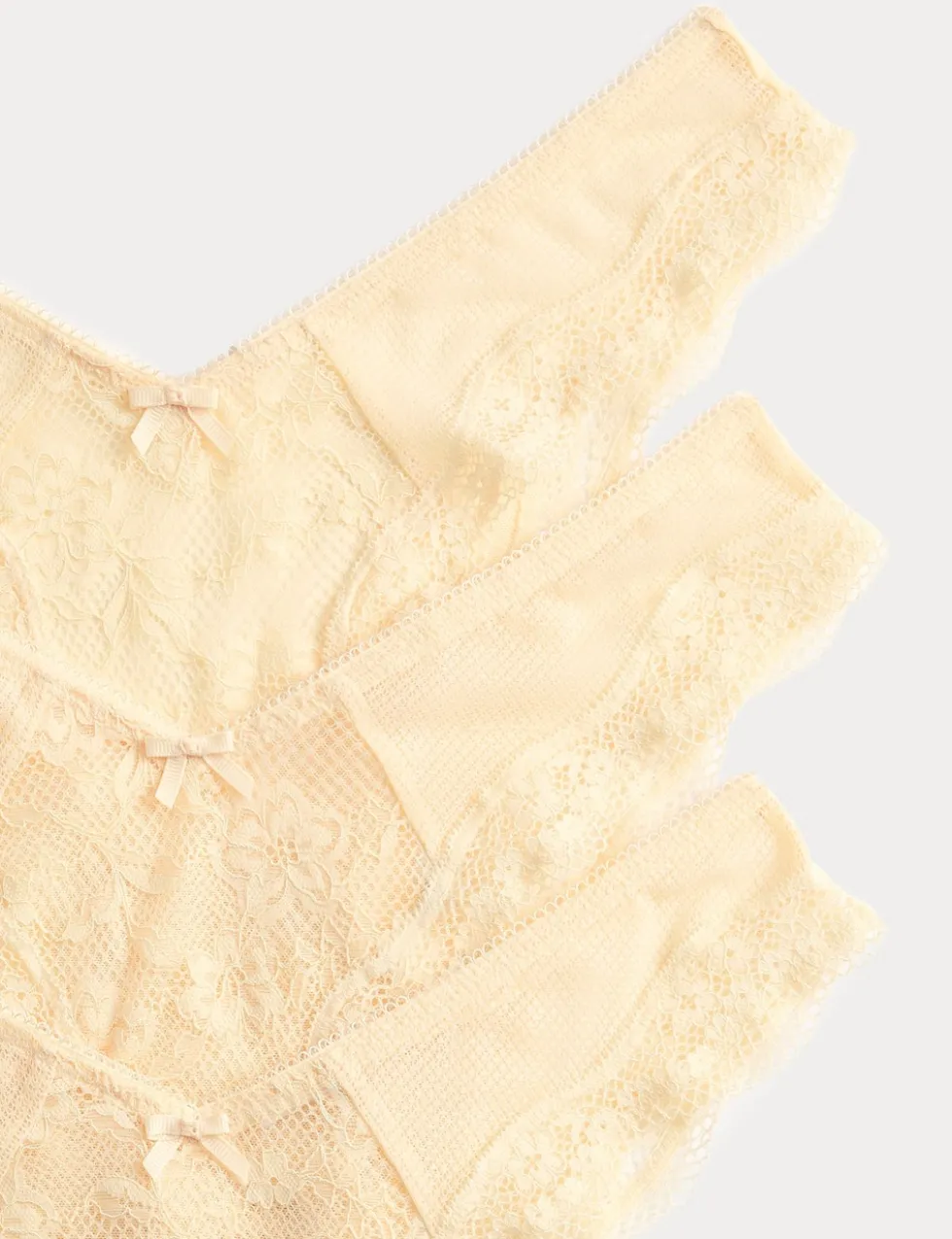 3pk Jasmine Lace Miami Knickers