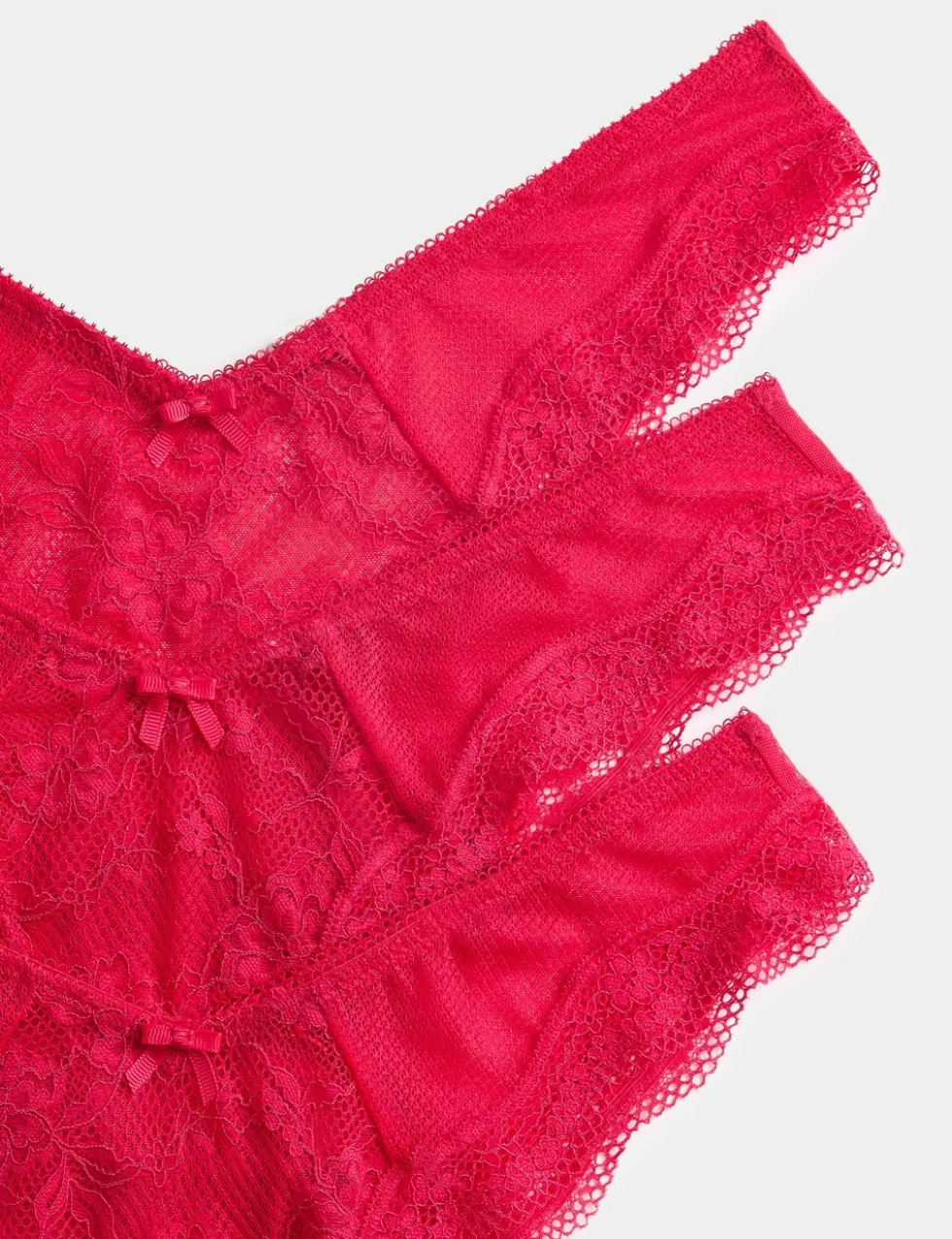3pk Jasmine Lace Miami Knickers