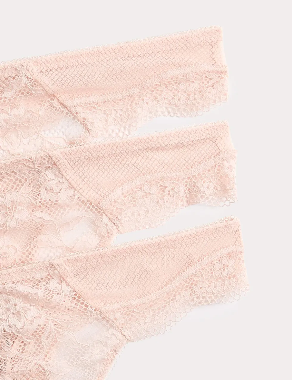 3pk Jasmine Lace Thongs
