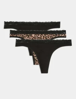 3pk Light Absorbency Period Thongs