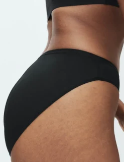 5pk Microfibre High Leg Knickers