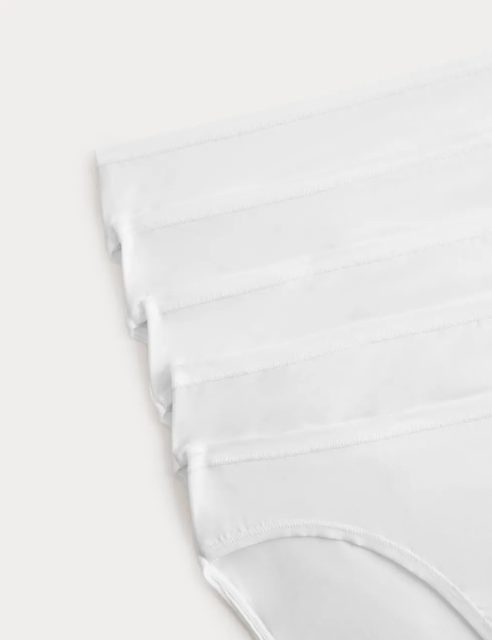 5pk Microfibre High Leg Knickers