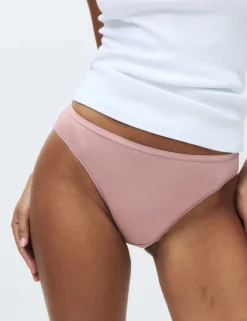 5pk Microfibre High Leg Knickers