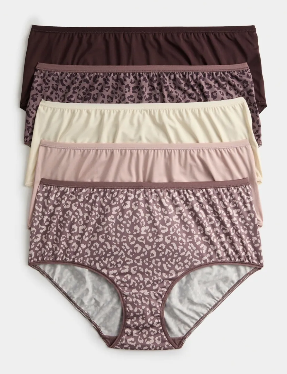 5pk Microfibre High Rise Shorts