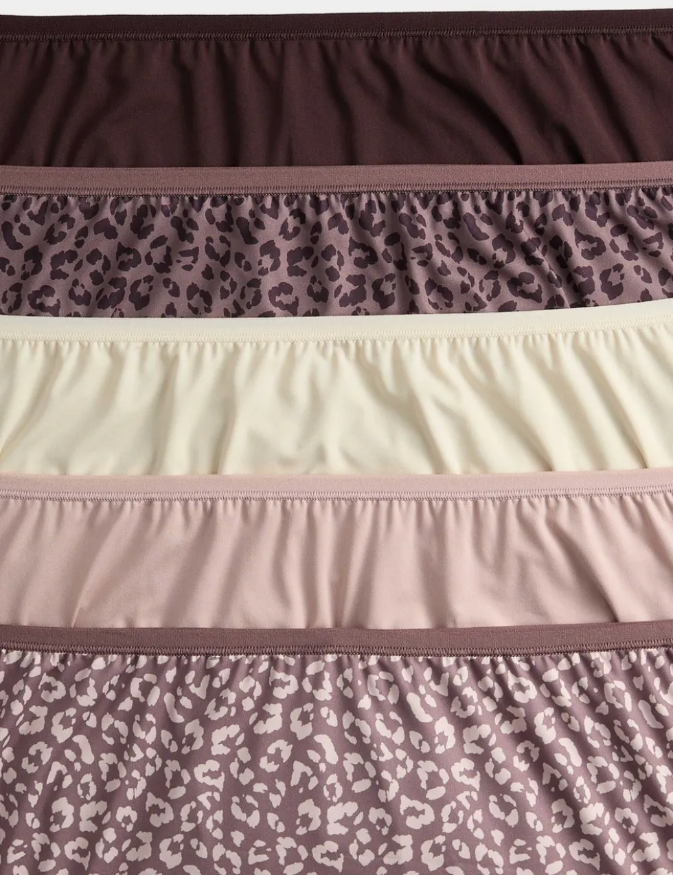 5pk Microfibre High Rise Shorts